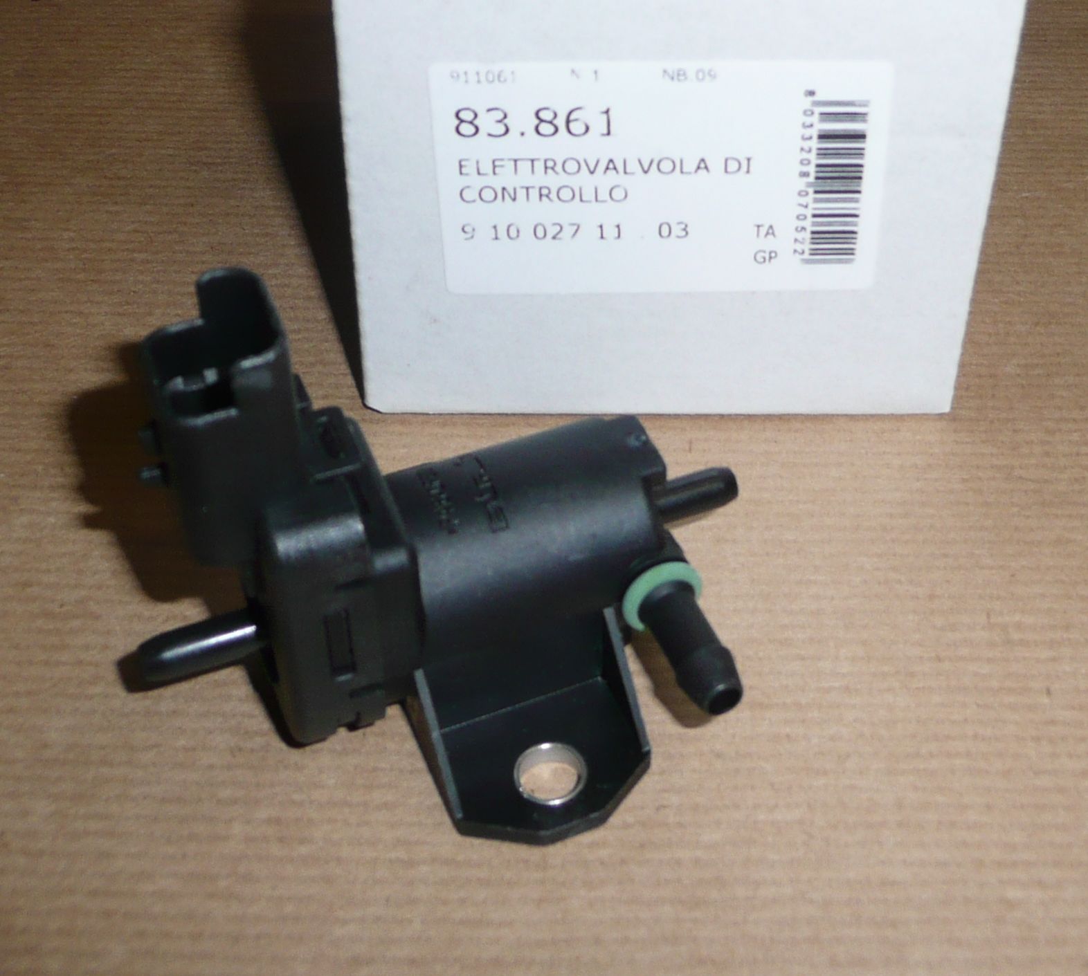 SID 83.861 ELEKTROZAWÓR EGR C C3,C4,P206,207 1.6HDI